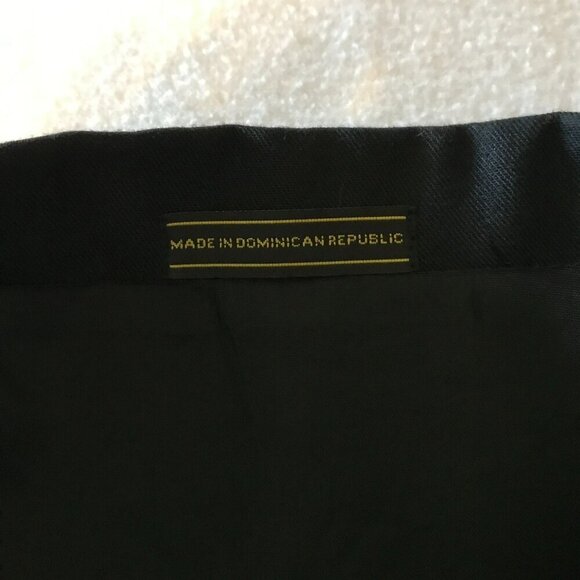 Unknown Brand Youth 3-Button Blazer Fully Lined Sz 20 Regular in Black - Picture 11 of 15